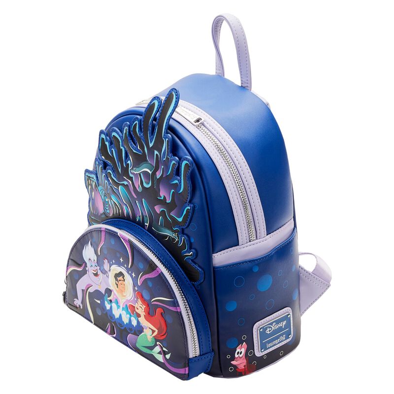 The Little Mermaid Ursula Lair Glow Mini Backpack