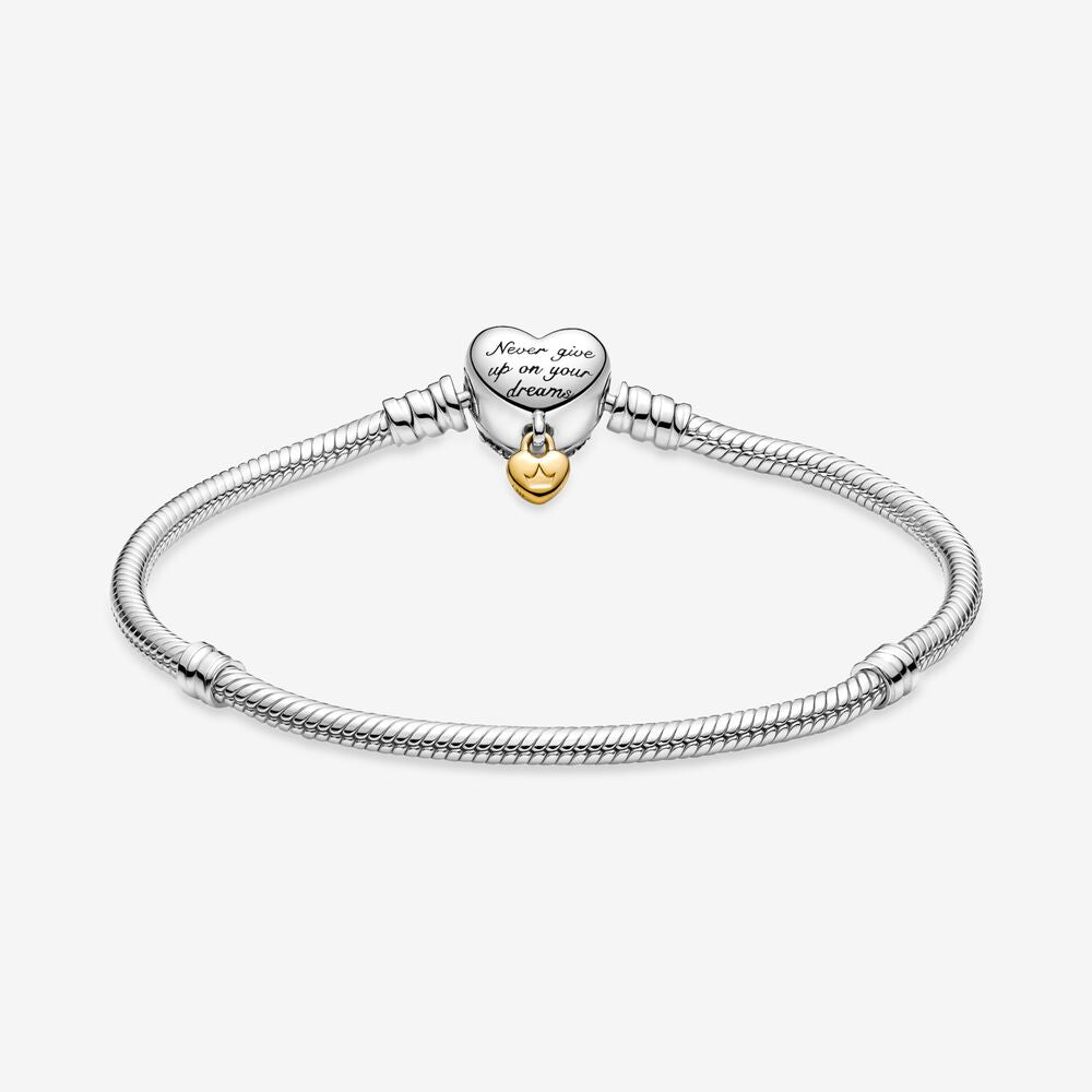 Disney Princess Heart Snake Chain Bracelet