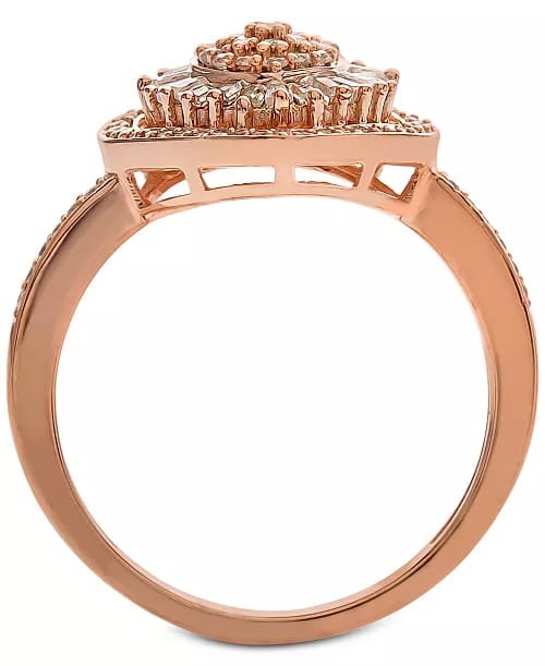 Diamond Heart Ring~Rose Gold