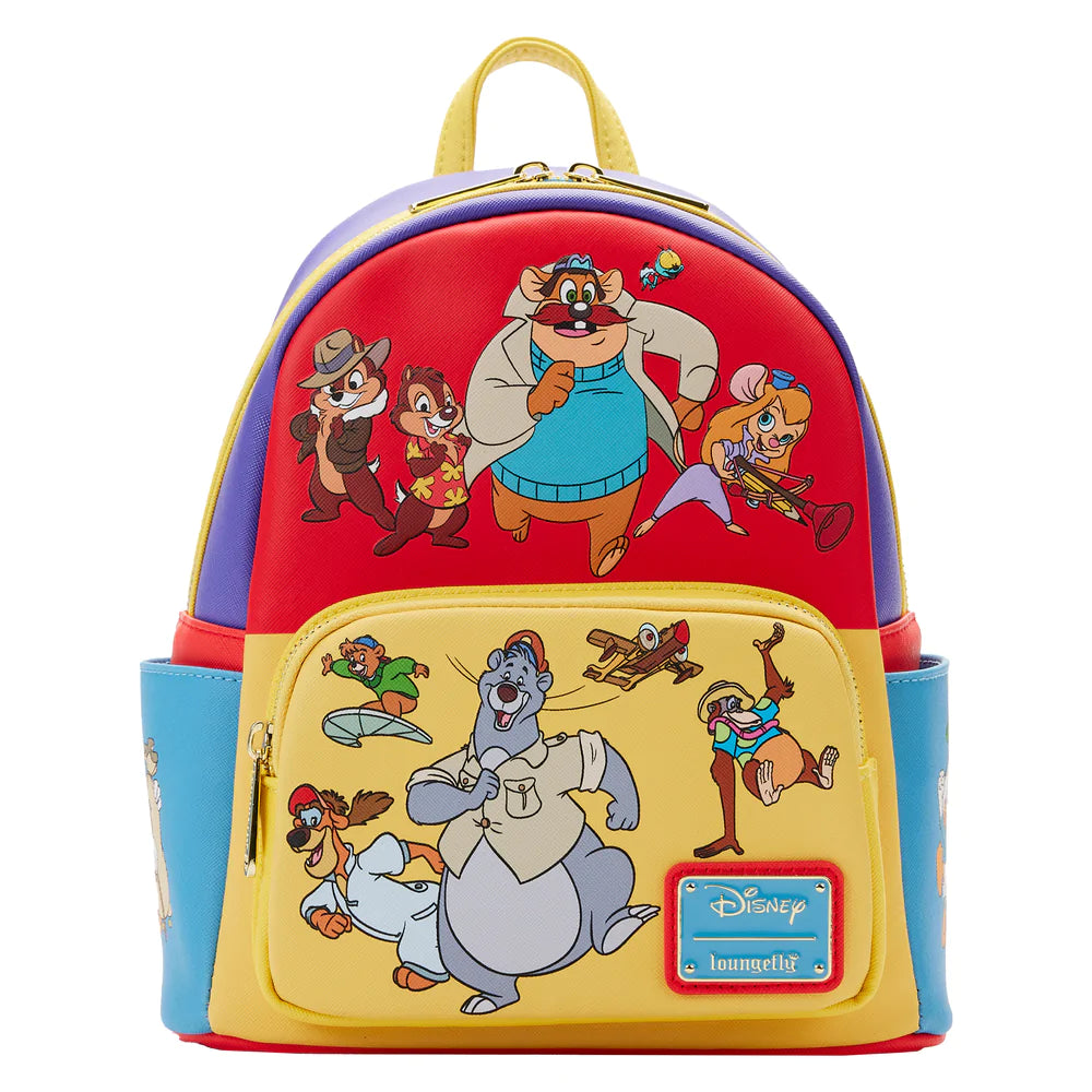 Exclusive - Disney Afternoon Cartoons Color Block Mini Backpack