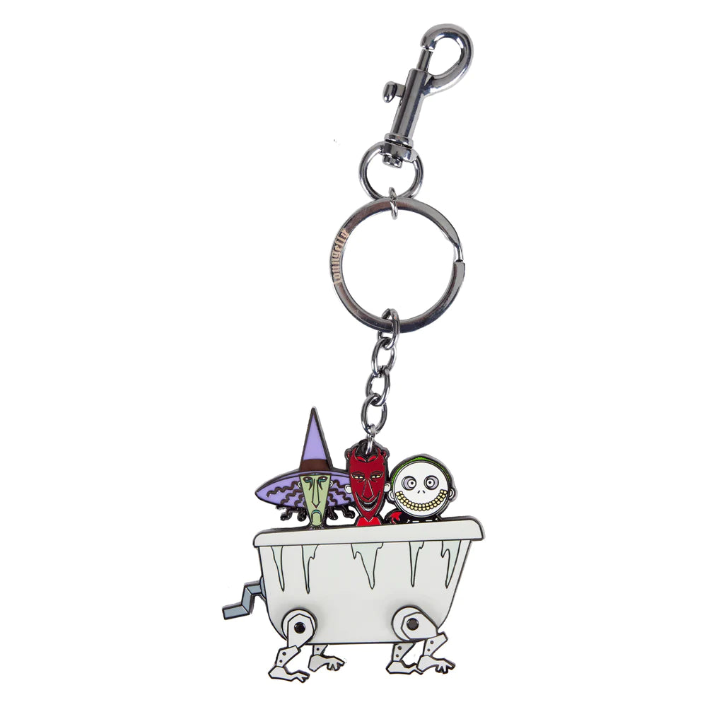 The Nightmare Before Christmas Lock, Shock, & Barrel Keychain