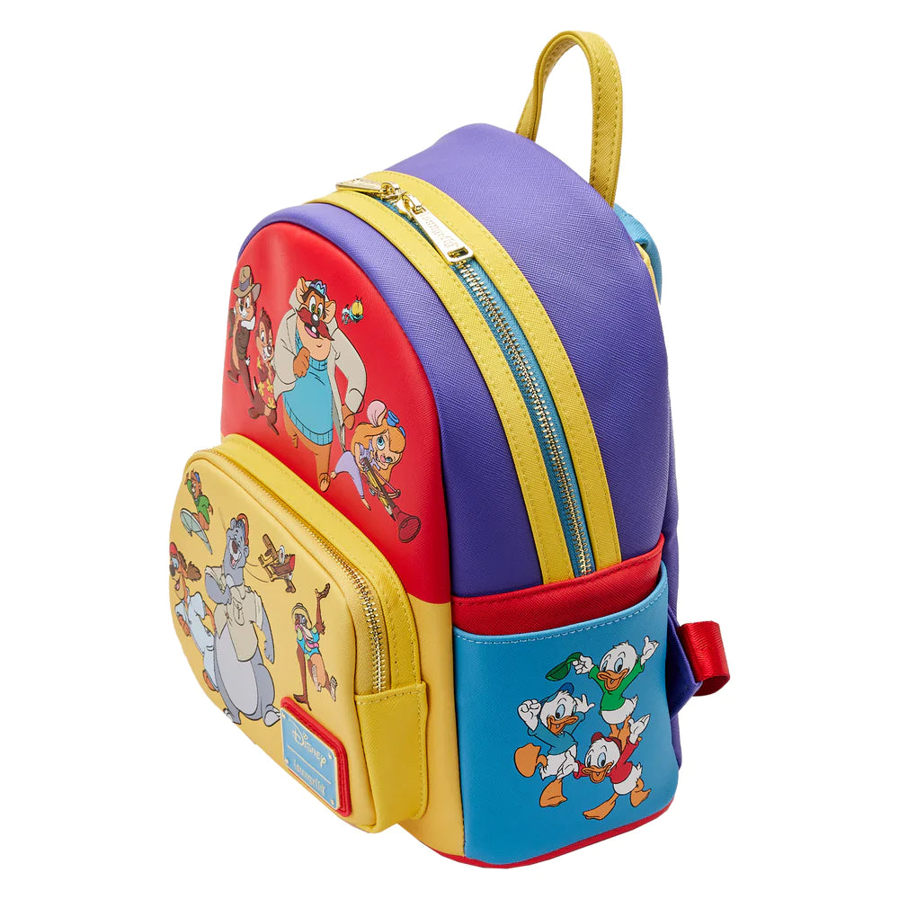 Exclusive - Disney Afternoon Cartoons Color Block Mini Backpack