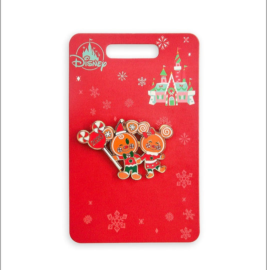 Mickey and Minnie Mouse Gingerbread Holiday 2020 Pin