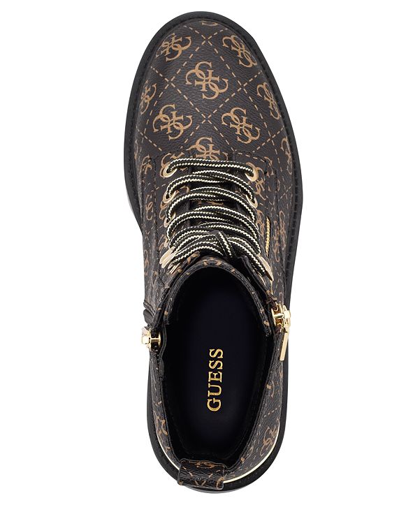 Guess Botines Lace-Up Guess Logo