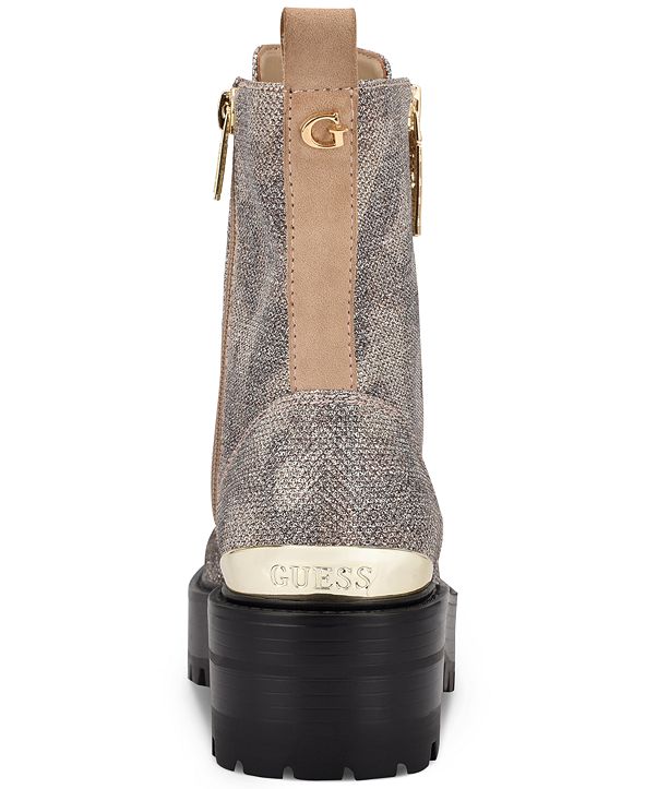 Guess Botines Lace-Up Serpiente