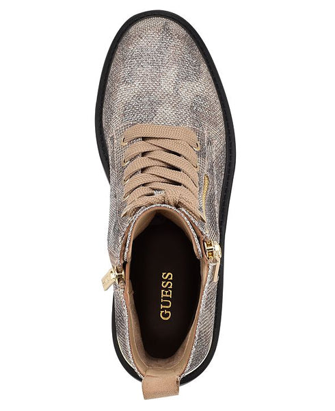 Guess Botines Lace-Up Serpiente