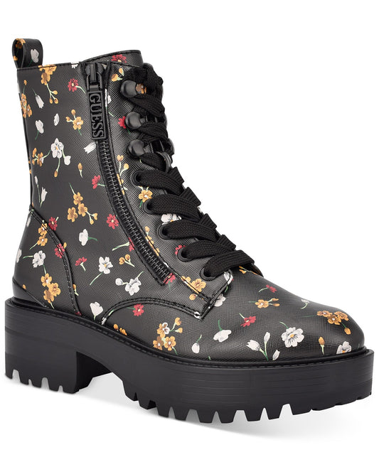 Guess Botines Lace-Up Floral