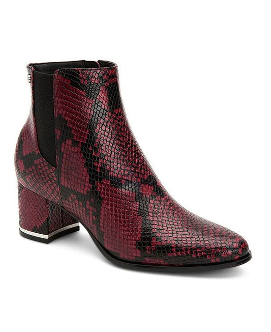 Calvin Klein Botines Serpiente Roja