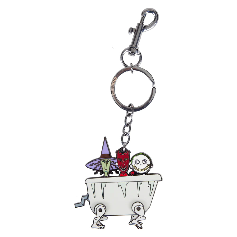 The Nightmare Before Christmas Lock, Shock, & Barrel Keychain