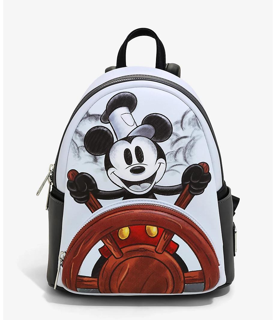 Backpack- Dibujo de Mickey en Barco