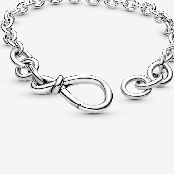 Chunky Infinity Knot Chain Bracelet