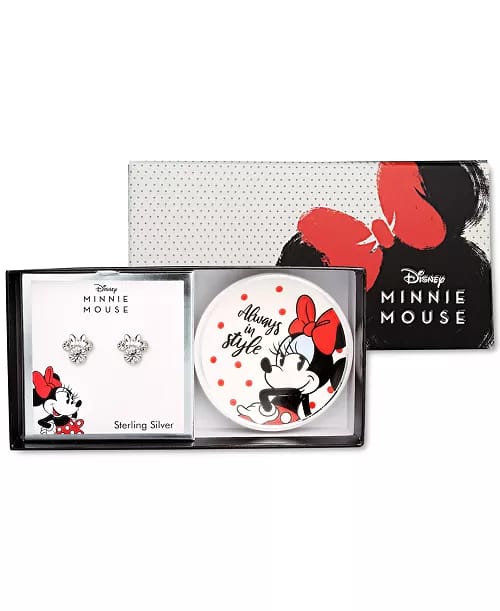 Minnie Mouse Earrings~ Clear
