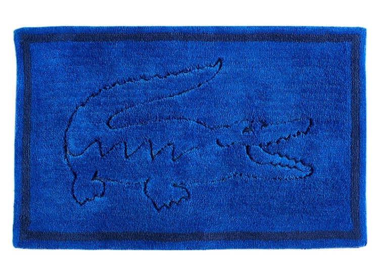 Lacoste Alfombra Baño 50 cm x 80 cm Surf Blue