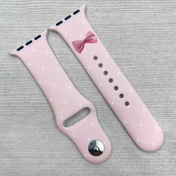 Apple Watch Correa~ Moño Rosa