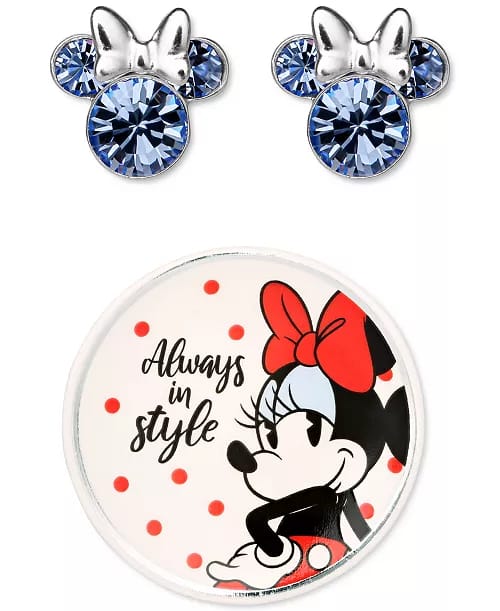 Minnie Mouse Earrings~ Blue