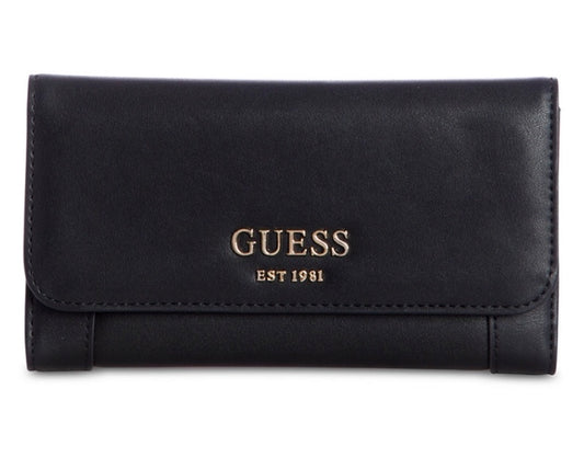 Guess cartera con cierre negra