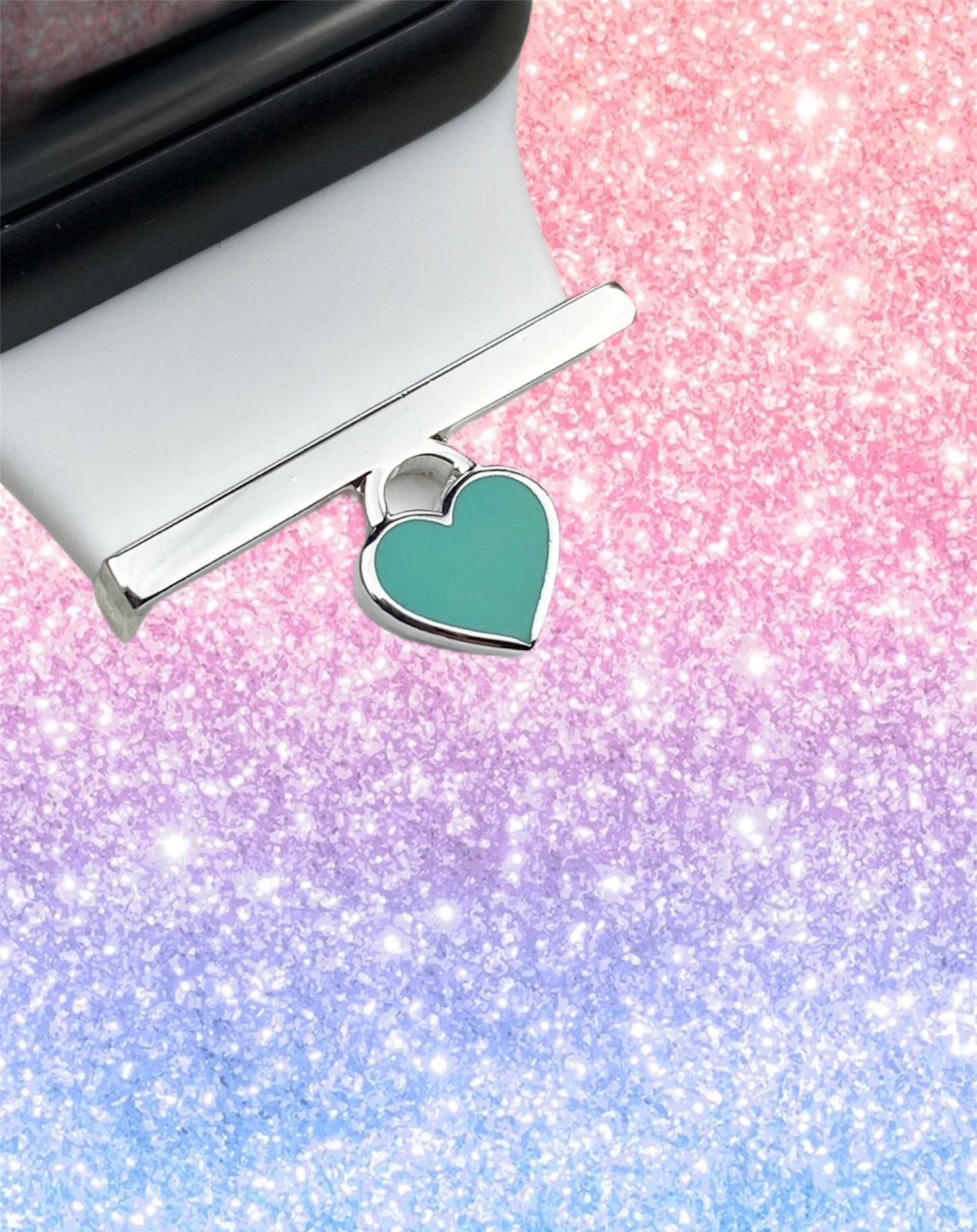 Corazón Color Tiffany Apple Watch Charm