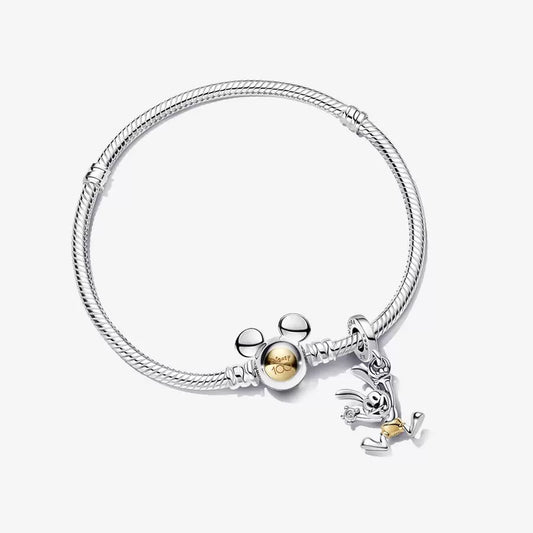 Disney 100 Anniversary Charm and Bracelet Set