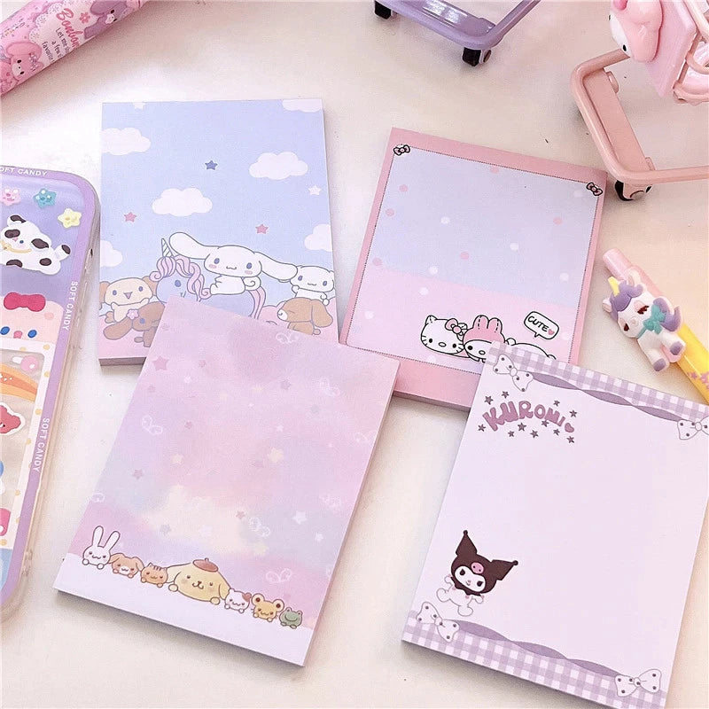 Bloc de notas 50 hojas - Kitty friends kuromi