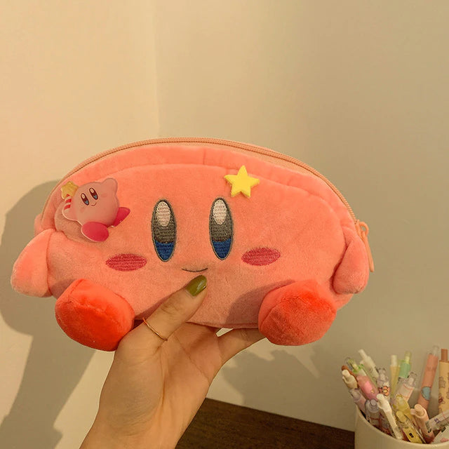 Estuche de tela con un compartimento - kitty friends Kirby