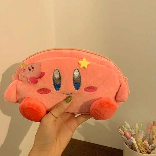 Estuche de tela con un compartimento - kitty friends Kirby