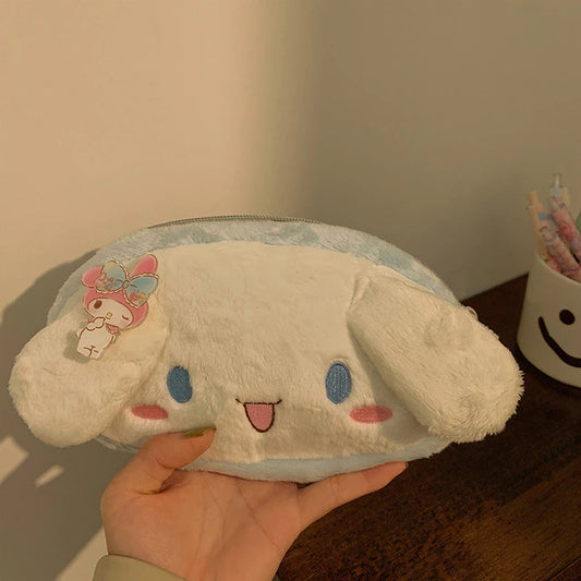 Estuche de tela con un compartimento - kitty friends Cinnamoroll