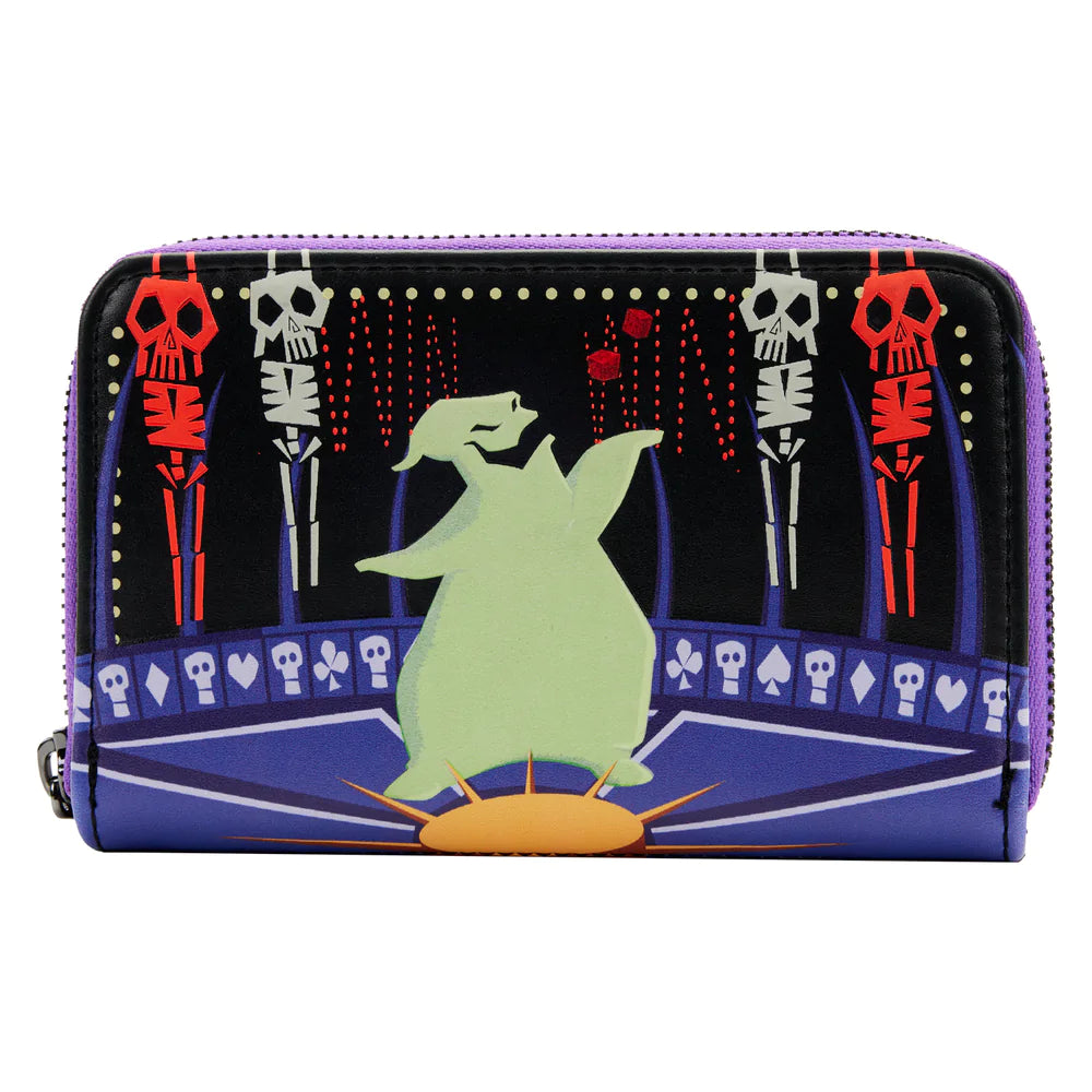 The Nightmare Before Christmas Oogie Boogie Glow Zip Around Wallet