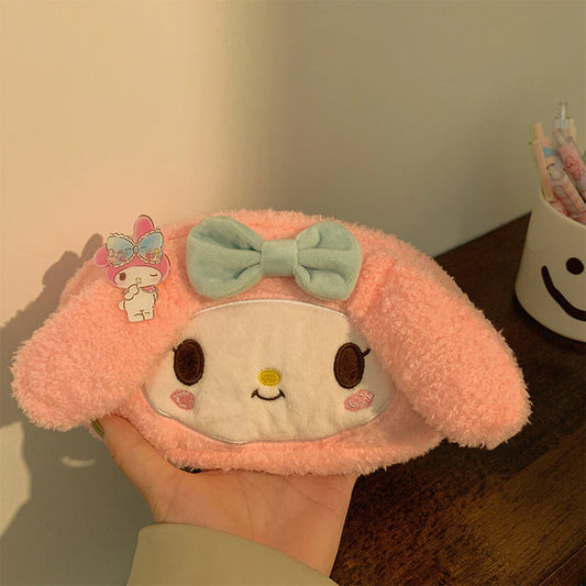 Estuche de tela con un compartimento - kitty friends My Melody
