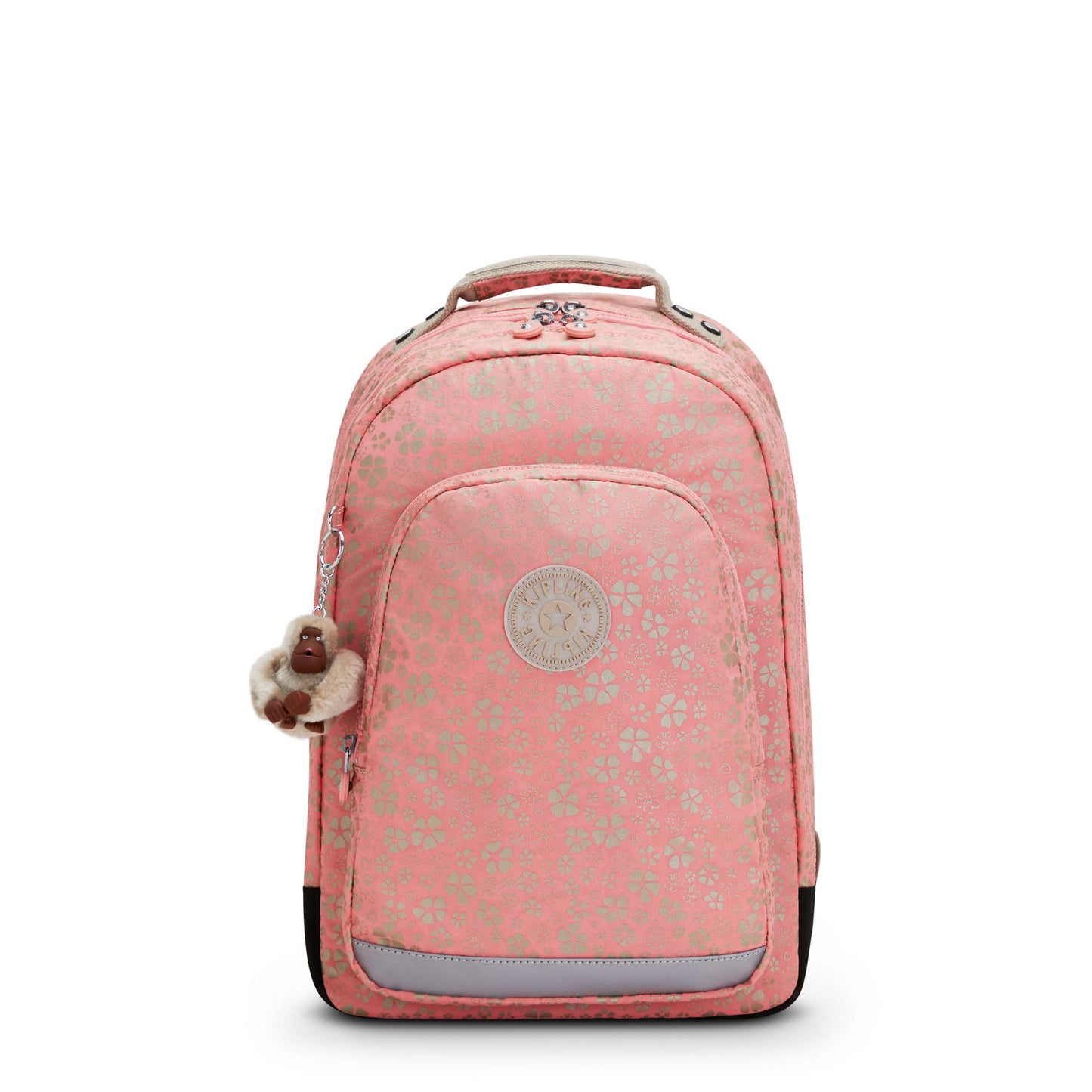 Class Room Metallic 17" Laptop Backpack Sweet Metallic Floral