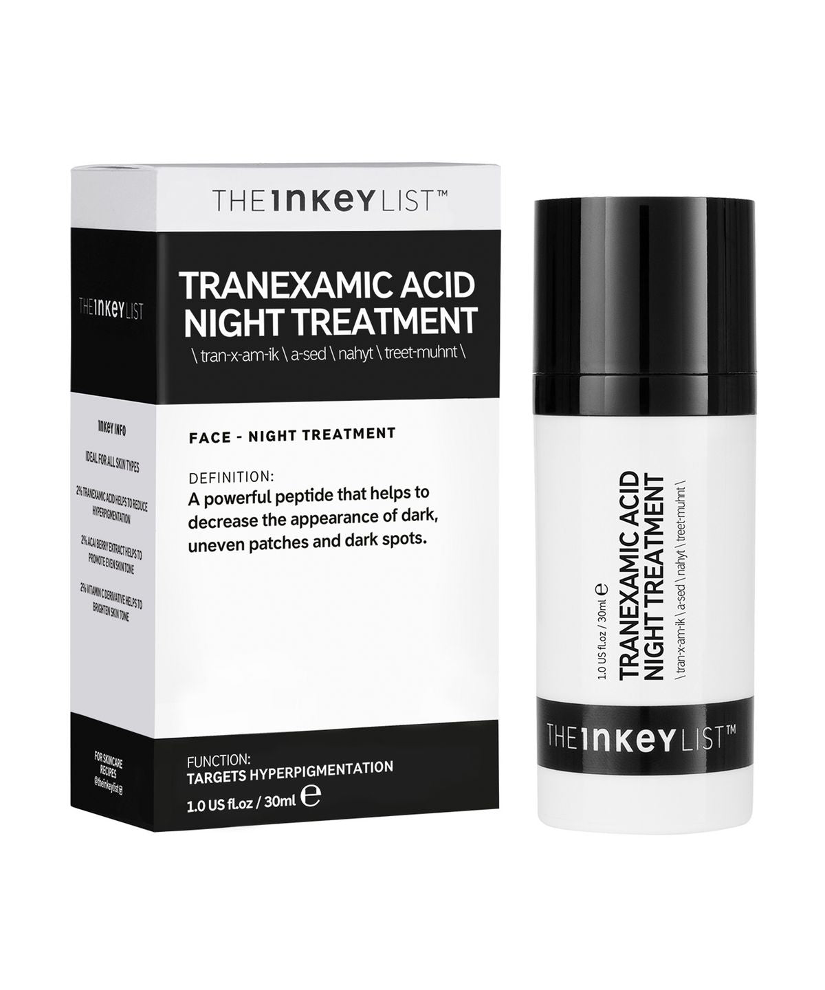 Tranexamic Acid Night Treatment~ The Inkey List