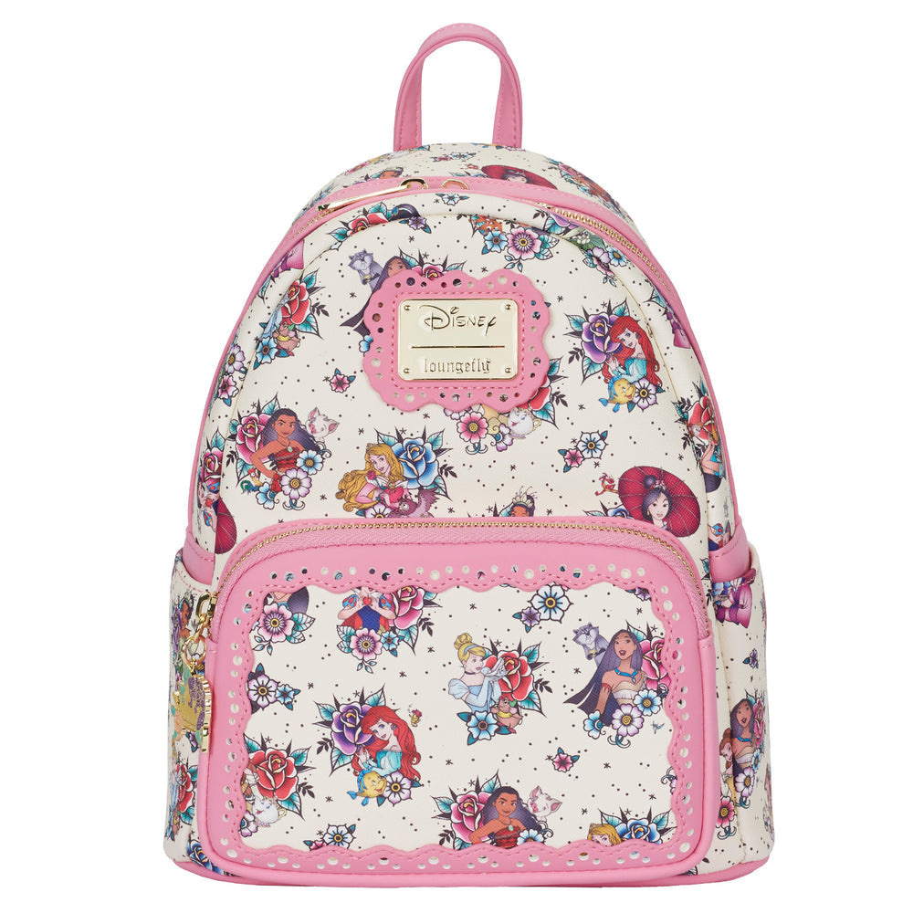 Disney Princess Floral Tattoo Mini Backpack