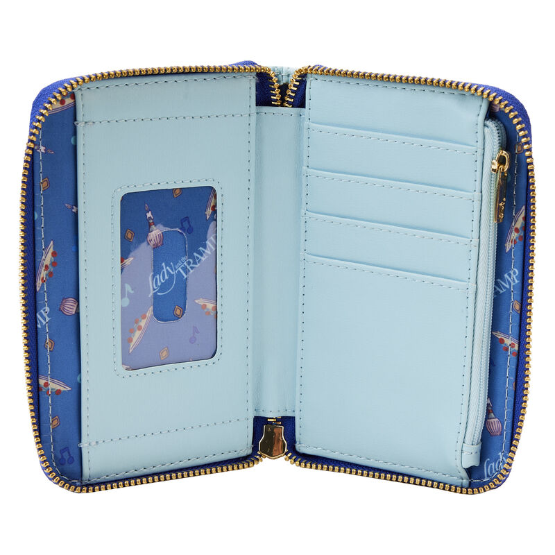 Lady And The Tramp Book Zip Around Wallet