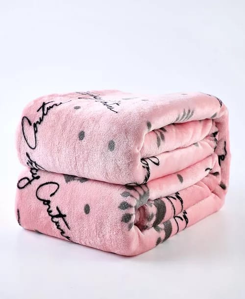 Pink Plush Blanket