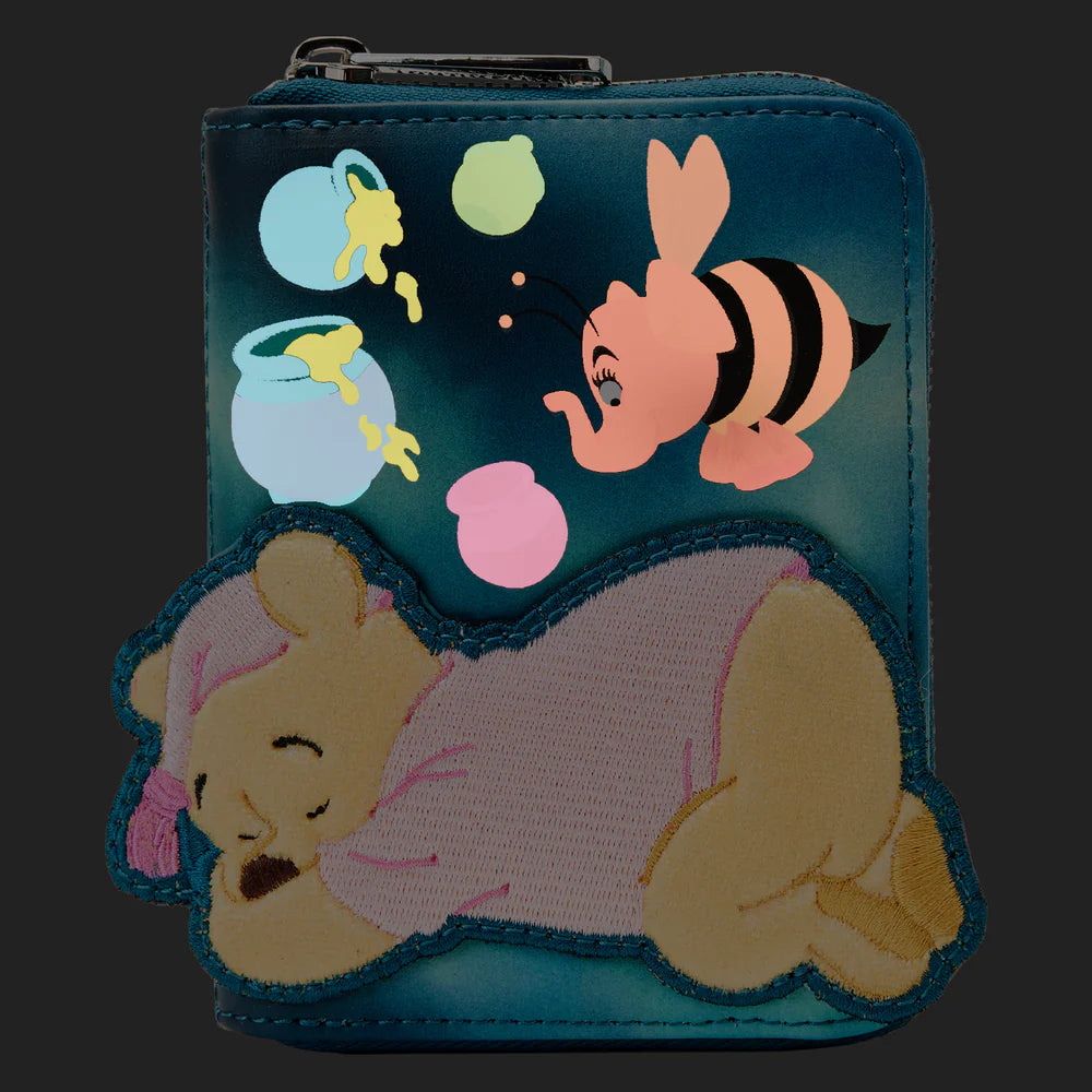 Winnie the Pooh Heffa-Dream Glow Zip Around Wallet