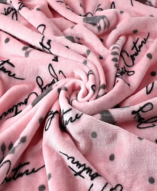 Pink Plush Blanket