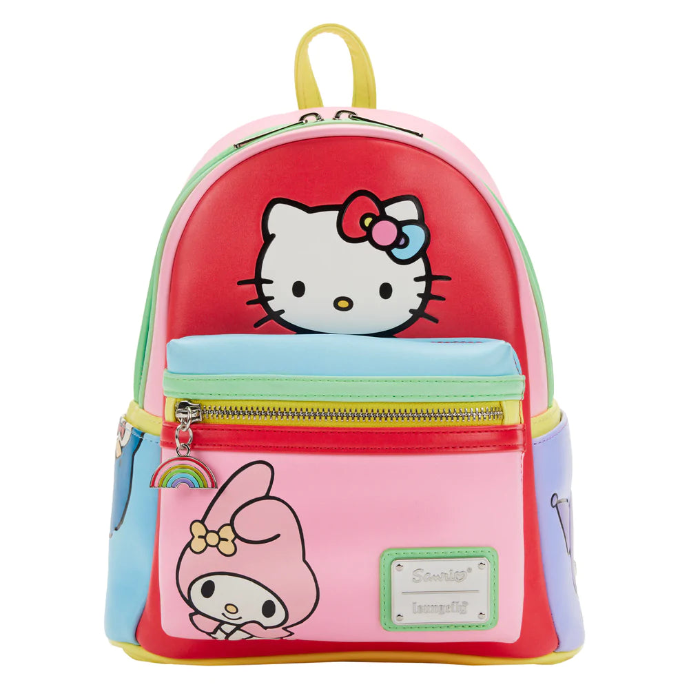 Hello Kitty and Friends Color Block Mini Backpack