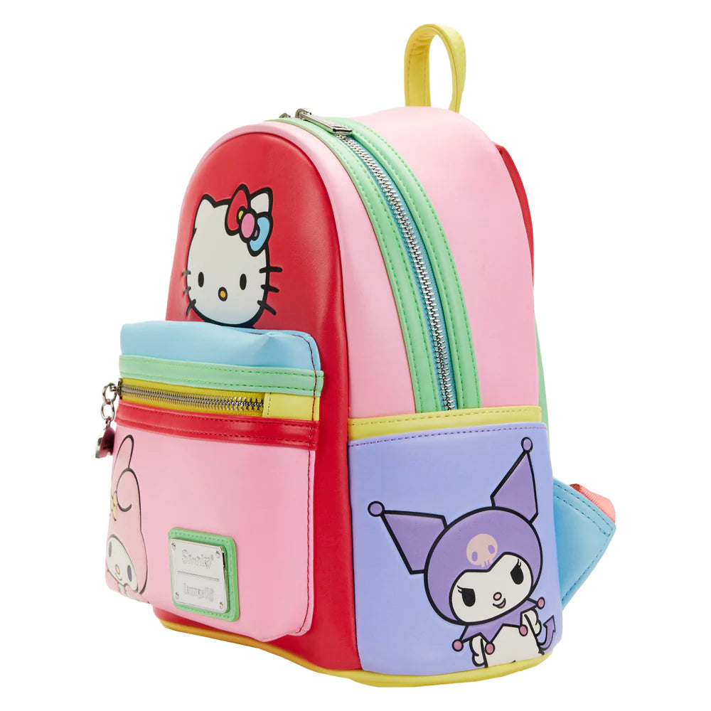 Hello Kitty and Friends Color Block Mini Backpack