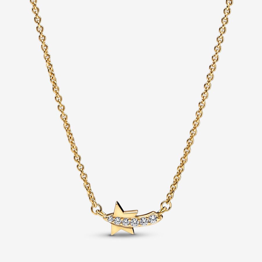 Shooting Star Pavé Collier Necklace