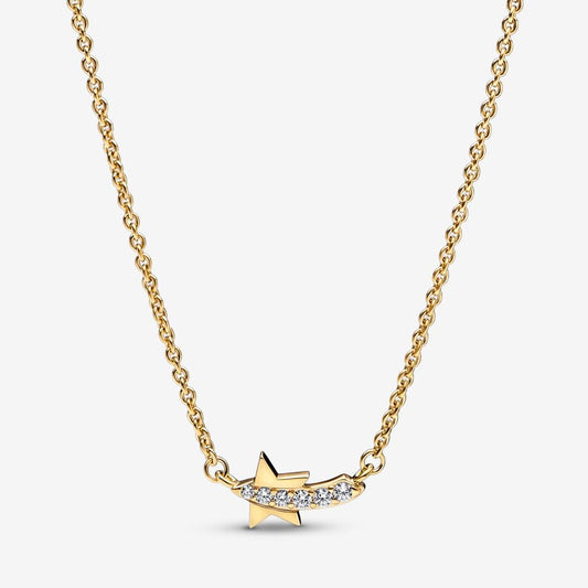 Shooting Star Pavé Collier Necklace