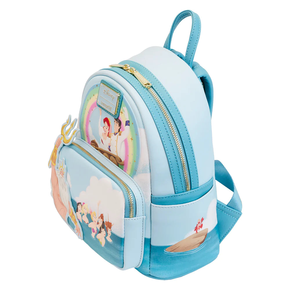 Little Mermaid Tritons Gift Mini Backpack