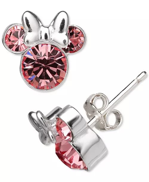 Minnie Mouse Earrings ~ Pink