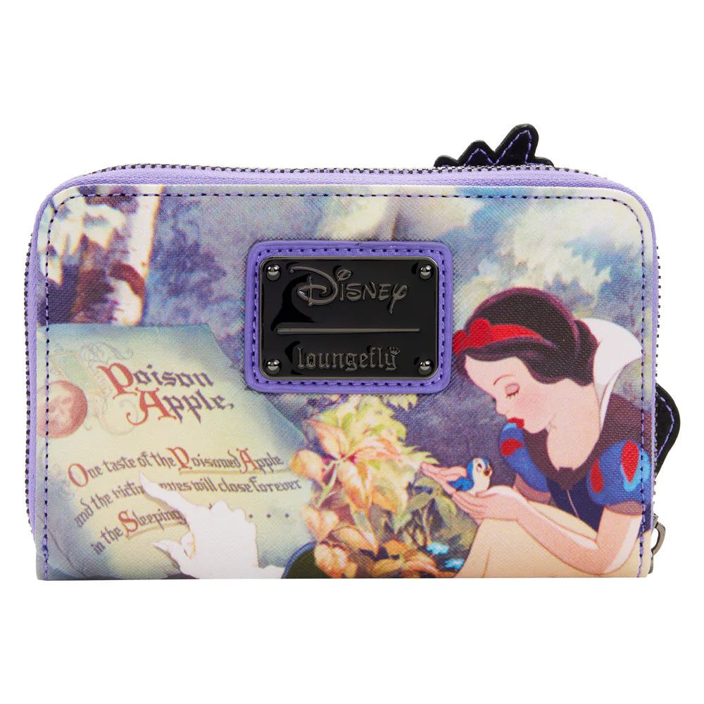 Evil Queen Villains Scenes Zip Around Wallet