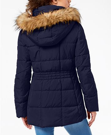 Tommy Hilfiger Chamarra Azul Puffer Coat