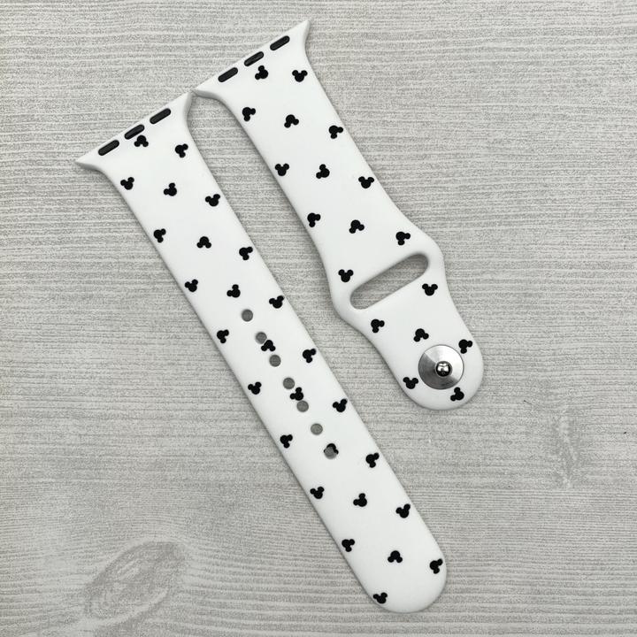 Apple Watch Correa~ Mickey Blanca