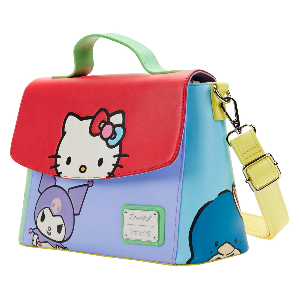 Hello Kitty and Friends Color Block Crossbody Bag