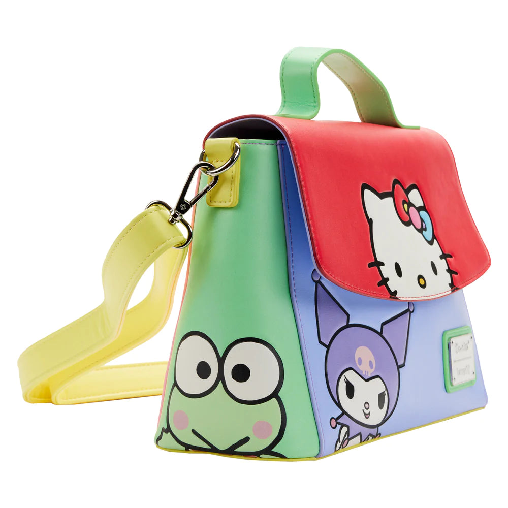 Hello Kitty and Friends Color Block Crossbody Bag