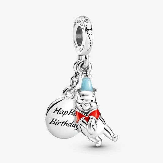 Disney Winnie the Pooh Birthday Dangle Charm