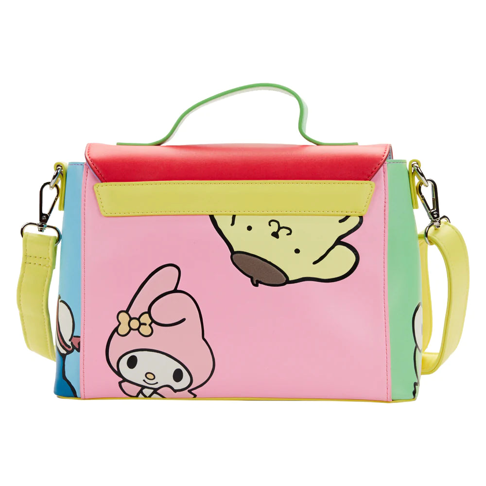 Hello Kitty and Friends Color Block Crossbody Bag