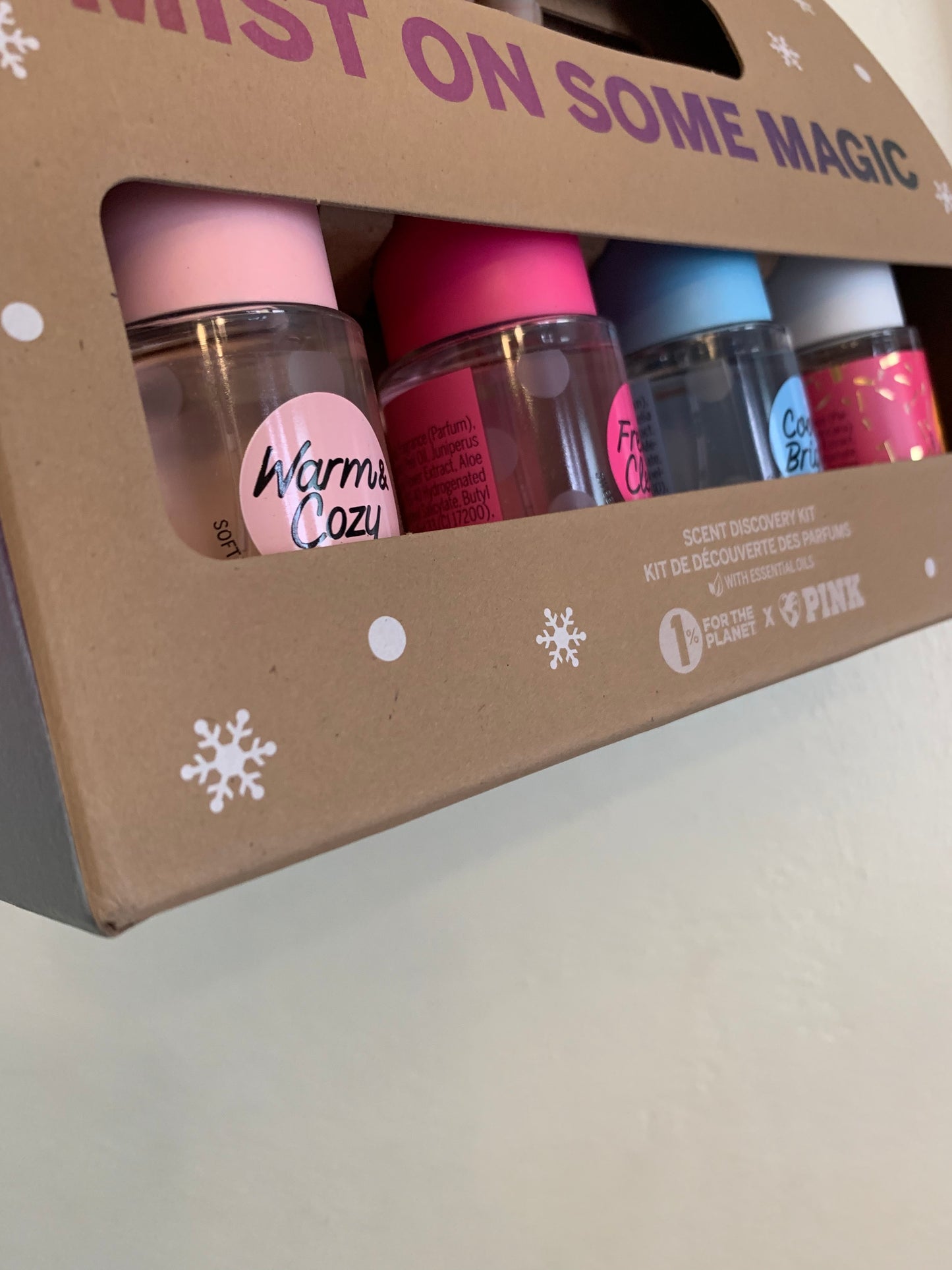 SET MINI MIST PINK BY VS