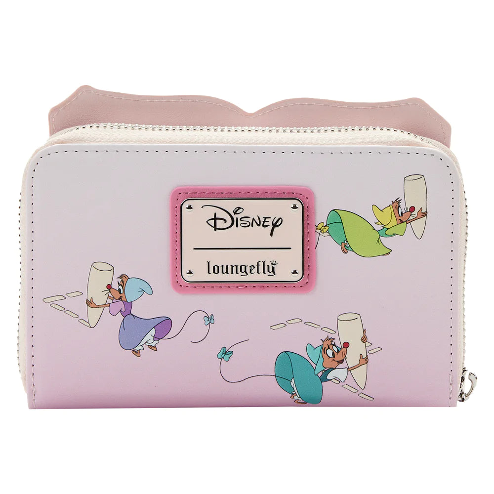 Exclusive - Cinderella Mice Dressmakers Zip Around Wallet